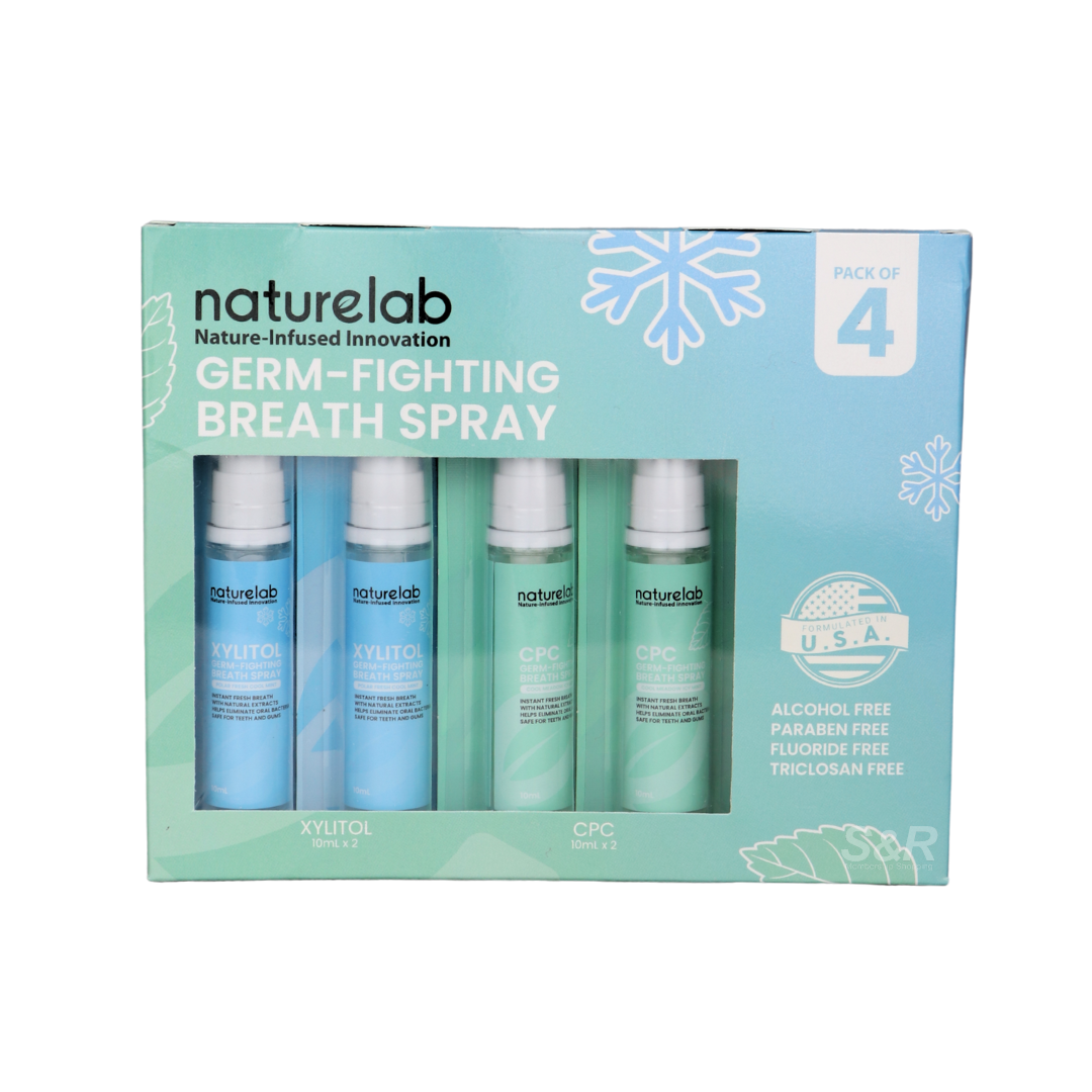 Naturelab Breath Spray 4 pieces